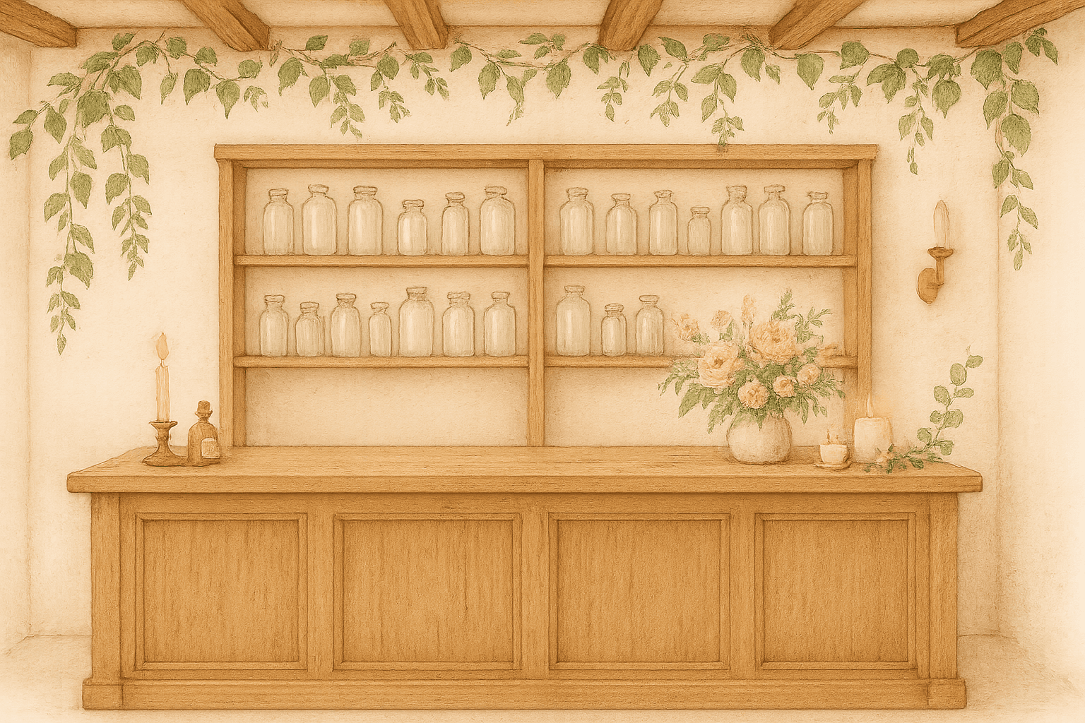 Shop background